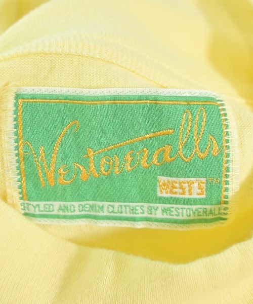 WESTOVERALLS（ウエストオーバーオールズ）Tシャツ・カットソー 黄 サイズ:F メンズ/2200683107104