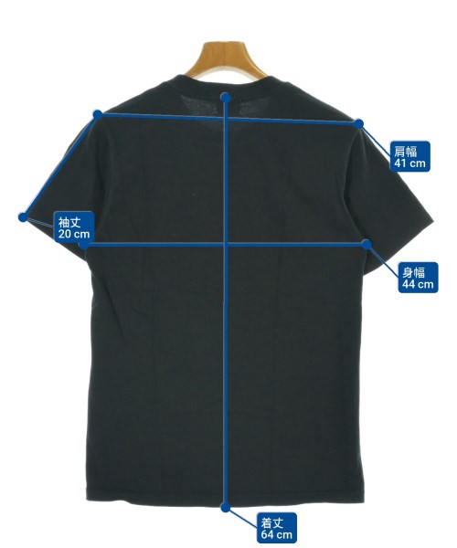 WESTOVERALLS（ウエストオーバーオールズ）Tシャツ・カットソー 黒 サイズ:-(XS位) メンズ/2200693184157