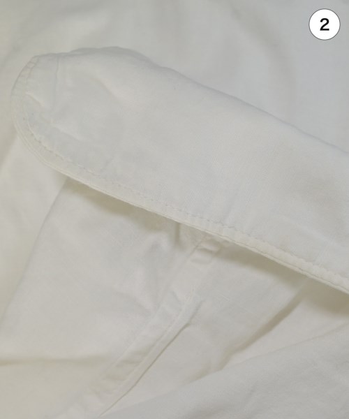 blurhms（ブラームス）シャツワンピース 白 サイズ:0(XS位) レディース/2200619070083