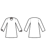 blurhms（ブラームス）シャツワンピース 白 サイズ:0(XS位) レディース/2200619070083