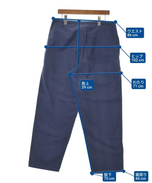 blurhms（ブラームス）チノパン 紫 サイズ:-(M位) メンズ/2200632647583