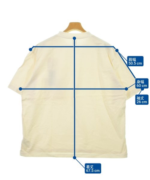 blurhms（ブラームス）Tシャツ・カットソー 白 サイズ:3(L位) メンズ/2200593776162