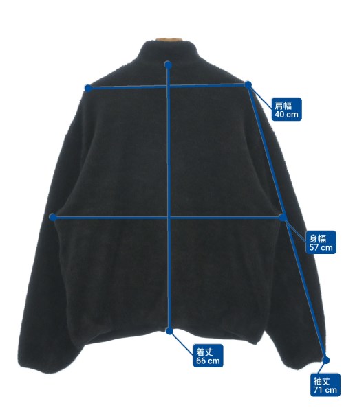 blurhms（ブラームス）スウェット 黒 サイズ:3(L位) メンズ/2200628957047