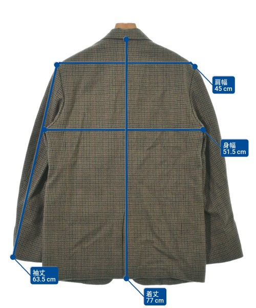 blurhms（ブラームス）カジュアルジャケット 茶 サイズ:3(L位) メンズ/2200632899029