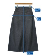 blurhms（ブラームス）ロング・マキシ丈スカート 紺 サイズ:00(XS位) レディース/2200604595225