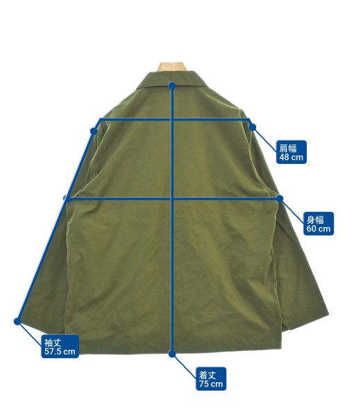 blurhms（ブラームス）カバーオール カーキ サイズ:2(M位) メンズ/2200606287067