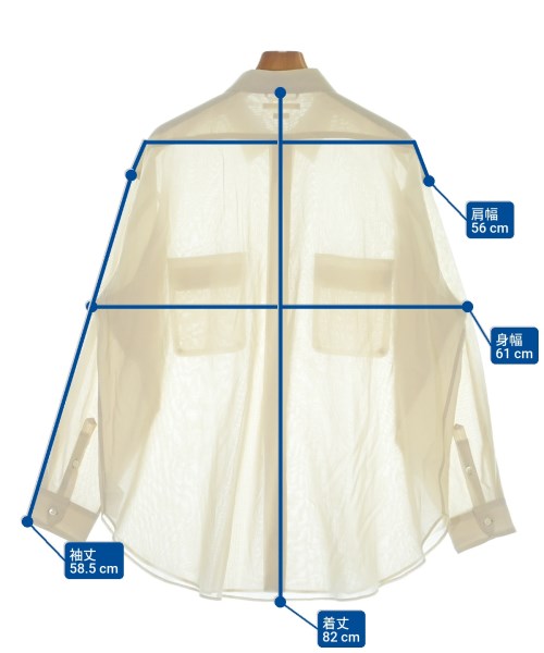 blurhms（ブラームス）カジュアルシャツ ベージュ サイズ:2(M位) メンズ/2200673332073