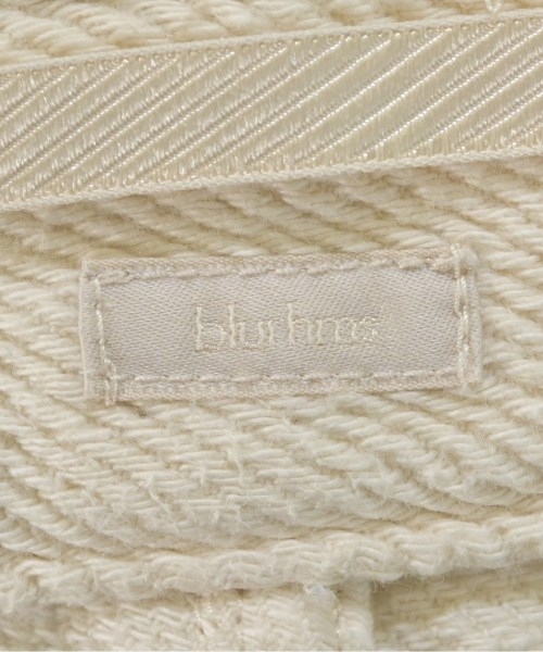 blurhms（ブラームス）チノパン 白 サイズ:4(XL位) メンズ/2200663357390