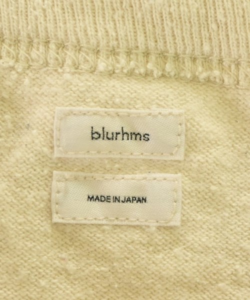 blurhms（ブラームス）スウェット 白 サイズ:W0(XS位) レディース/2200676989021