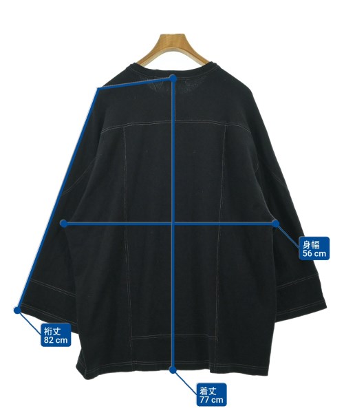 blurhms（ブラームス）Tシャツ・カットソー 黒 サイズ:4(XL位) メンズ/2200679532026