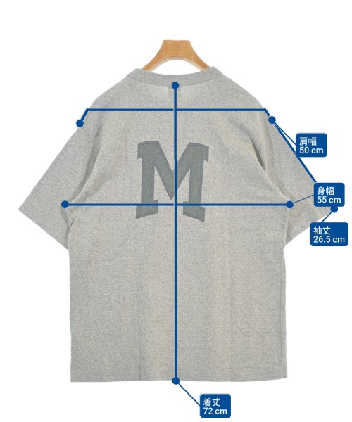 blurhms（ブラームス）Tシャツ・カットソー グレー サイズ:3(L位) メンズ/2200694162086