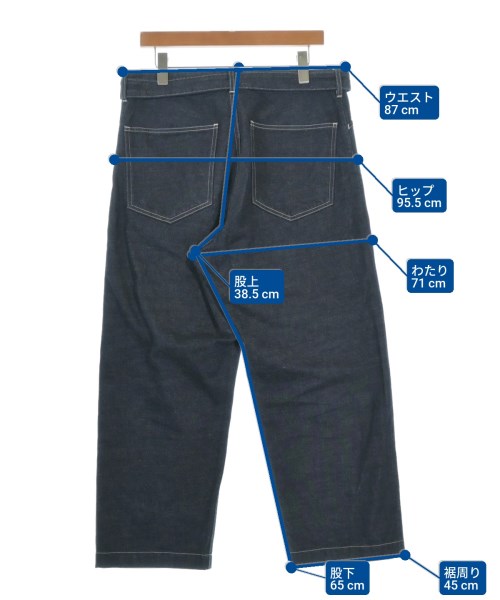 blurhms（ブラームス）デニムパンツ 紺 サイズ:3(L位) メンズ/2200657364243