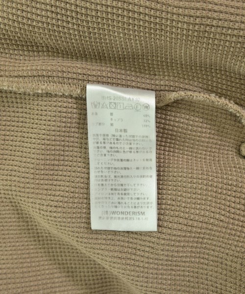 blurhms（ブラームス）Tシャツ・カットソー 茶 サイズ:-(M位) レディース/2200708023044