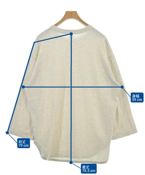blurhms（ブラームス）Tシャツ・カットソー 白 サイズ:3(L位) メンズ/2200712816083