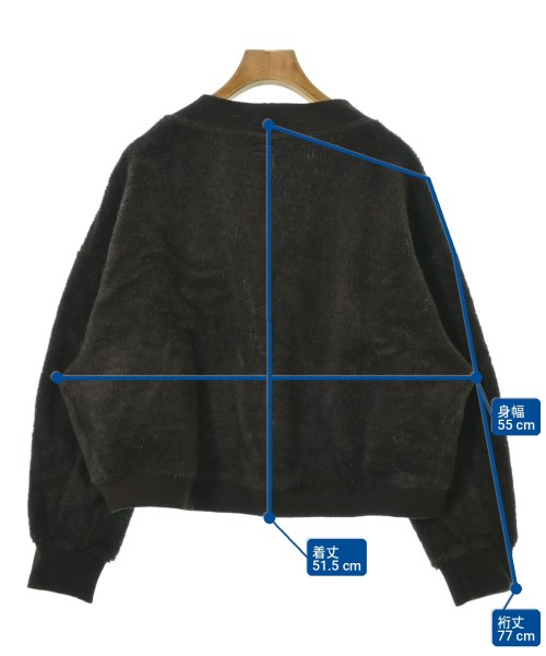 blurhms（ブラームス）カーディガン 茶 サイズ:0(XS位) レディース/2200712582162