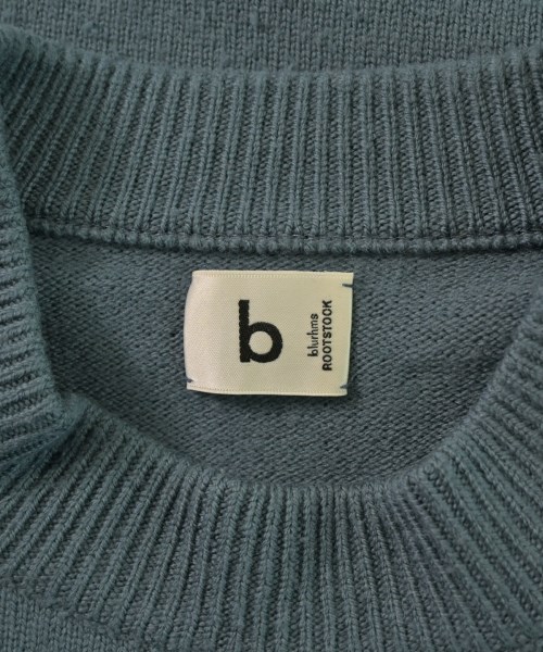 blurhms（ブラームス）ニット・セーター 青 サイズ:4(XL位) メンズ/2200644618083