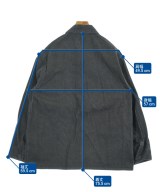 blurhms（ブラームス）カバーオール 黒 サイズ:3(L位) メンズ/2200647042014