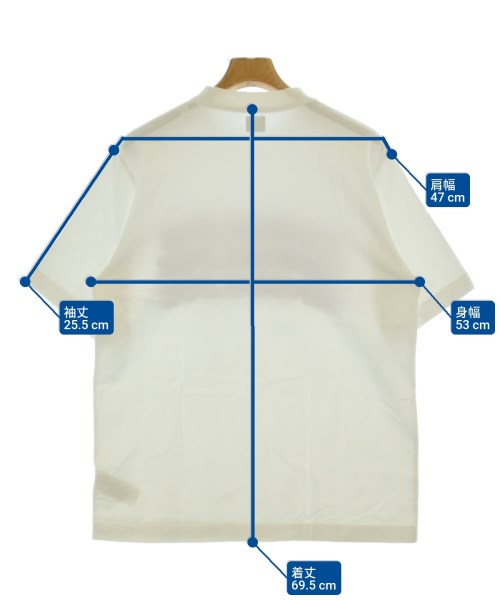 blurhms（ブラームス）Tシャツ・カットソー 白 サイズ:2(M位) メンズ/2200663077212