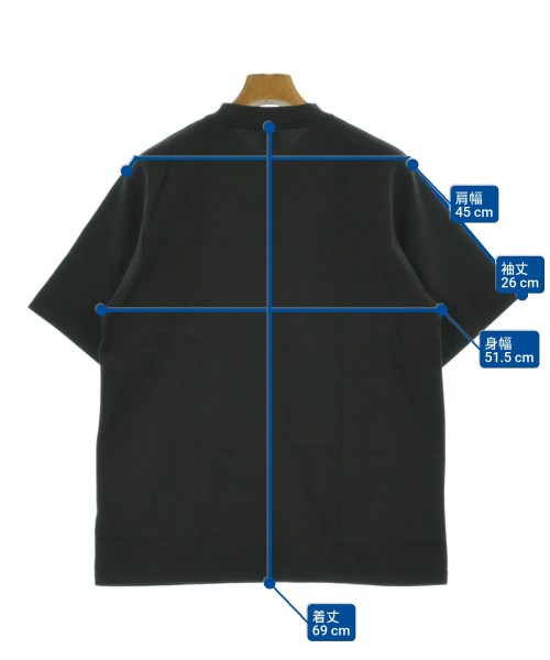 blurhms（ブラームス）Tシャツ・カットソー 黒 サイズ:2(M位) メンズ/2200663077229