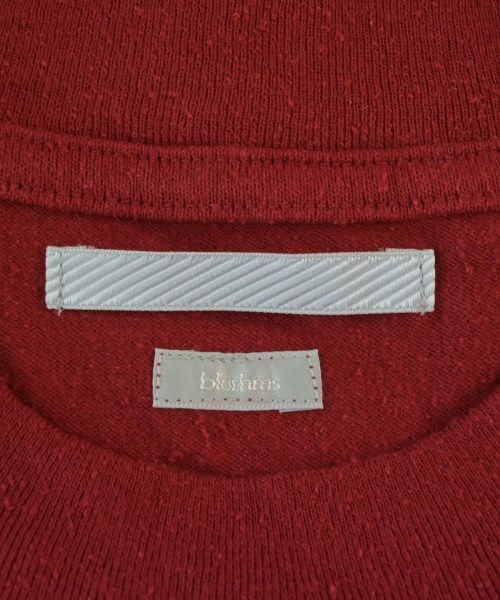 blurhms（ブラームス）Tシャツ・カットソー 赤 サイズ:2(M位) メンズ/2200663077274