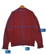 blurhms（ブラームス）ニット・セーター 赤 サイズ:3(L位) メンズ/2200664743055