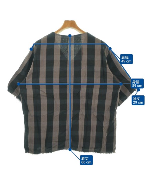 blurhms（ブラームス）カジュアルシャツ 茶 サイズ:4(XL位) メンズ/2200666133427