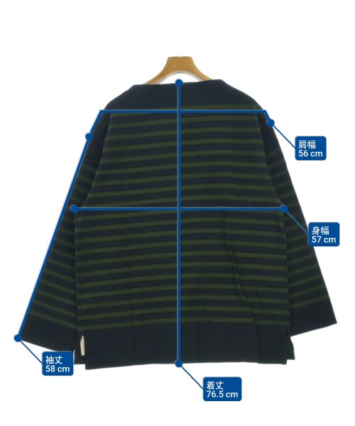 blurhms（ブラームス）Tシャツ・カットソー 紺 サイズ:2(M位) メンズ/2200684716305