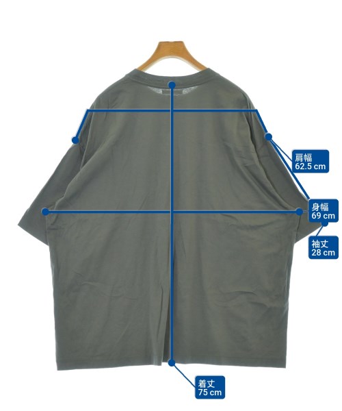 blurhms（ブラームス）Tシャツ・カットソー グレー サイズ:-(XXL位) メンズ/2200686680062