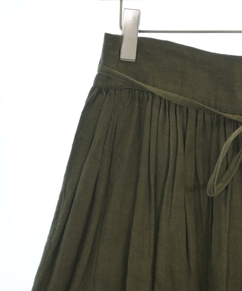 AU GARCONS（オーギャルソン）ロング・マキシ丈スカート カーキ サイズ:F レディース/2200644999021
