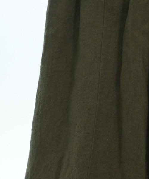 AU GARCONS（オーギャルソン）ロング・マキシ丈スカート カーキ サイズ:F レディース/2200644999021