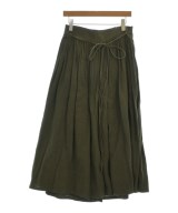 AU GARCONS（オーギャルソン）ロング・マキシ丈スカート カーキ サイズ:F レディース/2200644999021