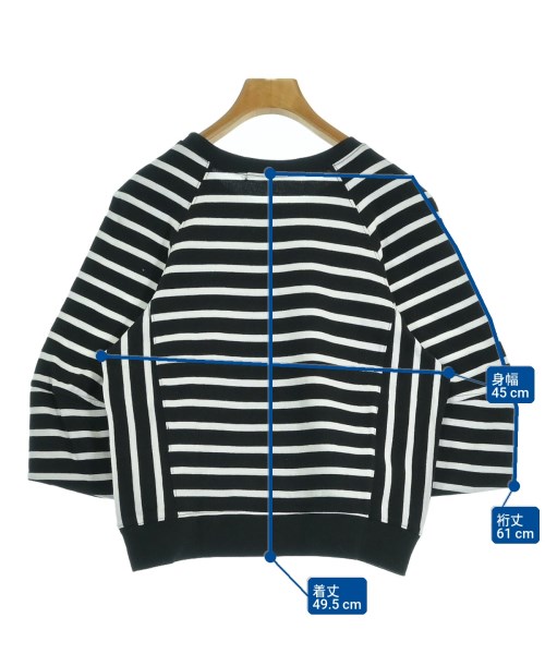 TRANOI（トラノイ）Tシャツ・カットソー 黒 サイズ:1(S位) レディース/2200626061135