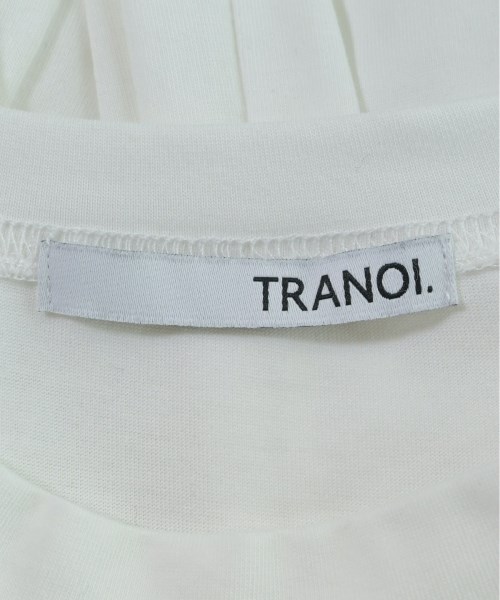 TRANOI（トラノイ）Tシャツ・カットソー 白 サイズ:1(S位) レディース/2200652500011