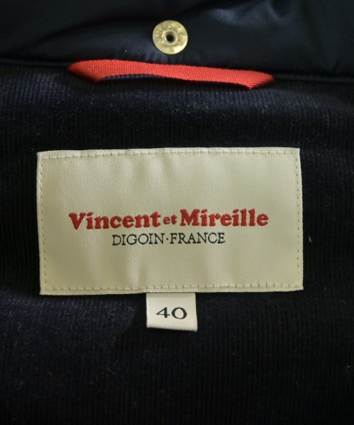 Vincent et Mireille（バンソンミレイユ）ダウンジャケット/ダウンベスト 紺 サイズ:40(M位) メンズ/2200618041039