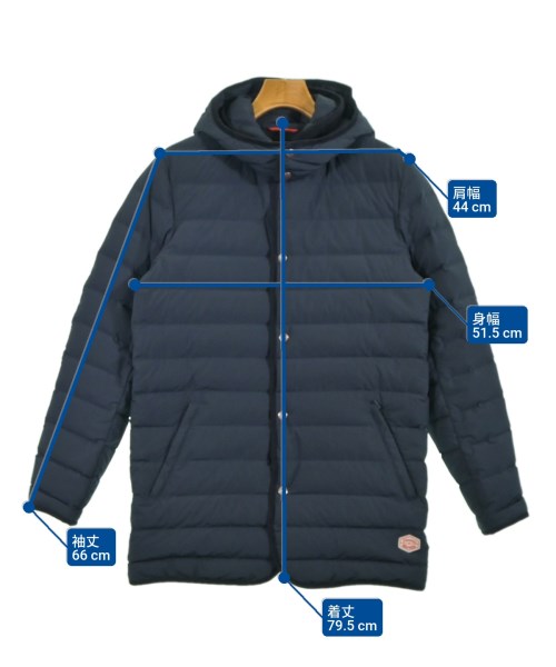 Vincent et Mireille（バンソンミレイユ）ダウンジャケット/ダウンベスト 紺 サイズ:40(M位) メンズ/2200618041039