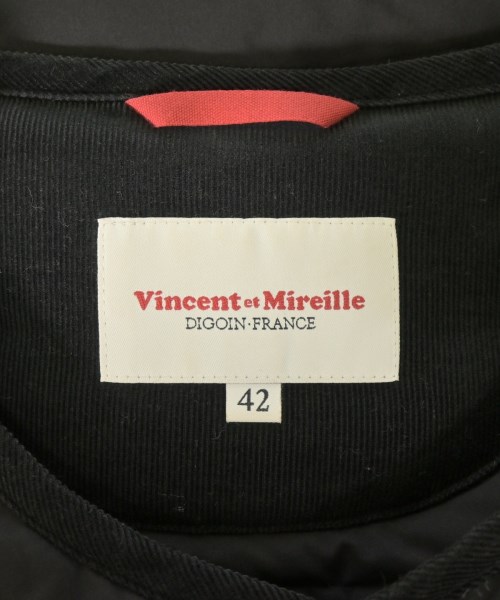 Vincent et Mireille（バンソンミレイユ）ダウンジャケット/ダウンベスト 黒 サイズ:42(XS位) メンズ/2200679186090