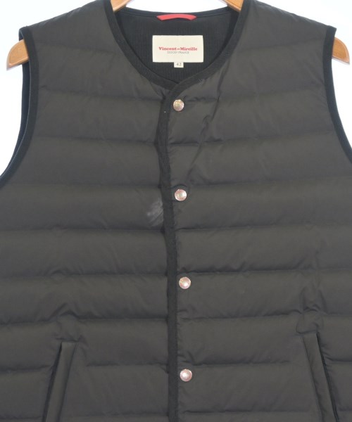 Vincent et Mireille（バンソンミレイユ）ダウンジャケット/ダウンベスト 黒 サイズ:42(XS位) メンズ/2200679186090