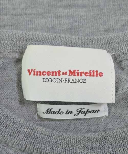 Vincent et Mireille（バンソンミレイユ）ニット・セーター グレー サイズ:40(M位) メンズ/2200665287077