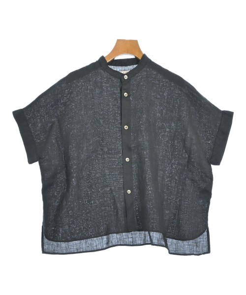 Vincent et Mireille(バンソンミレイユ)ブラウス 黒 サイズ:F/2200676779011