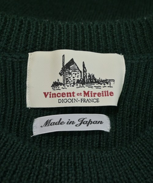 Vincent et Mireille（バンソンミレイユ）ニット・セーター 緑 サイズ:36(S位) レディース/2200691398143