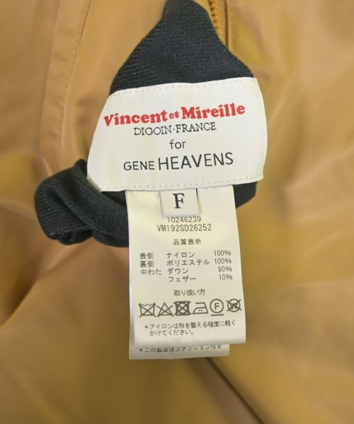 Vincent et Mireille（バンソンミレイユ）ダウンコート カーキ サイズ:F レディース/2200658952012
