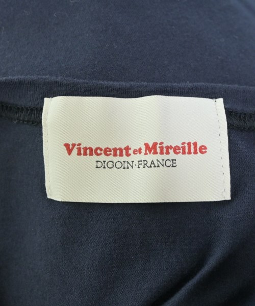 Vincent et Mireille（バンソンミレイユ）Tシャツ・カットソー 紺 サイズ:36(S位) レディース/2200641651045