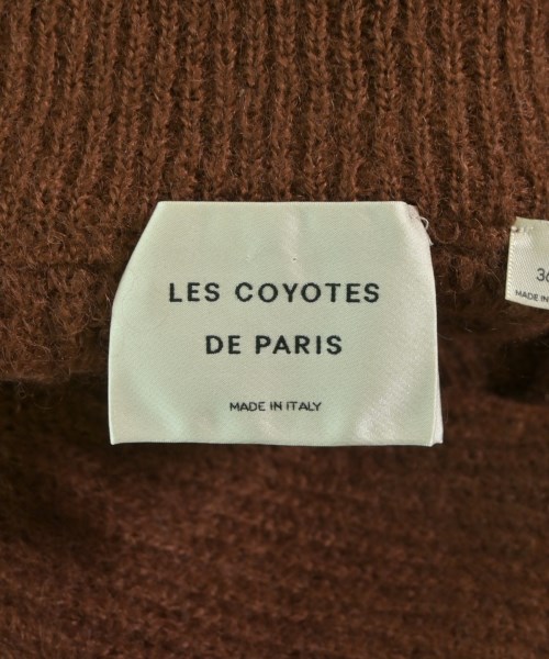 Les coyotes de Paris（レコヨーテドゥパリ）ニット・セーター 茶 サイズ:F レディース/2200627809064