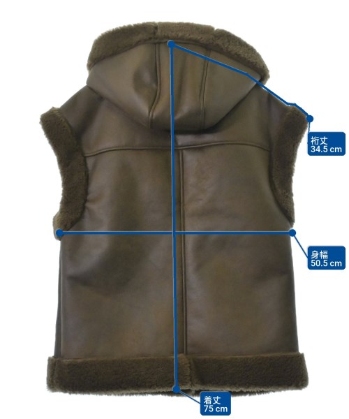 jakke（ジャッキー）その他 茶 サイズ:36(S位) レディース/2200644571760