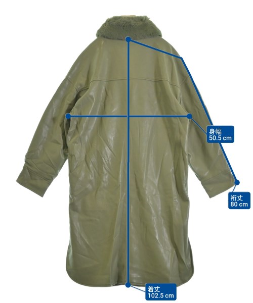 jakke（ジャッキー）その他 カーキ サイズ:38(M位) レディース/2200644572682