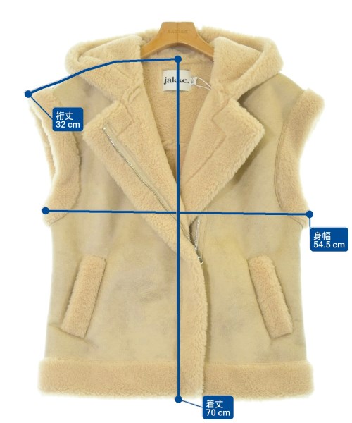 jakke（ジャッキー）その他 ベージュ サイズ:36(S位) レディース/2200644605960