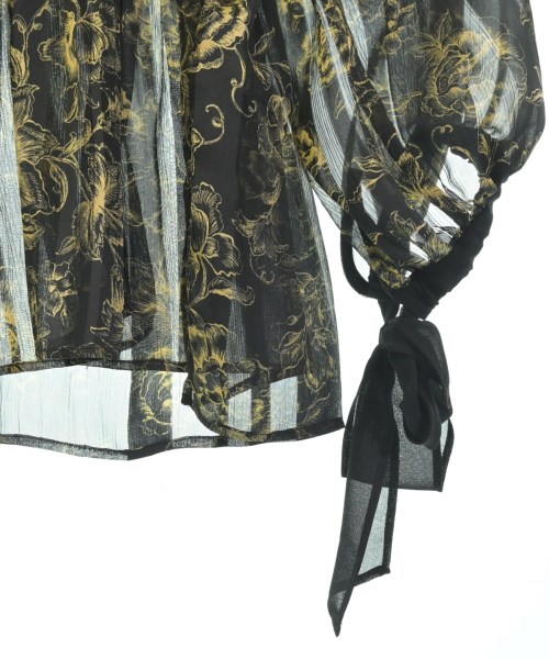 L'UNE（リュンヌ）ブラウス 黒 サイズ:F レディース/2200627337062