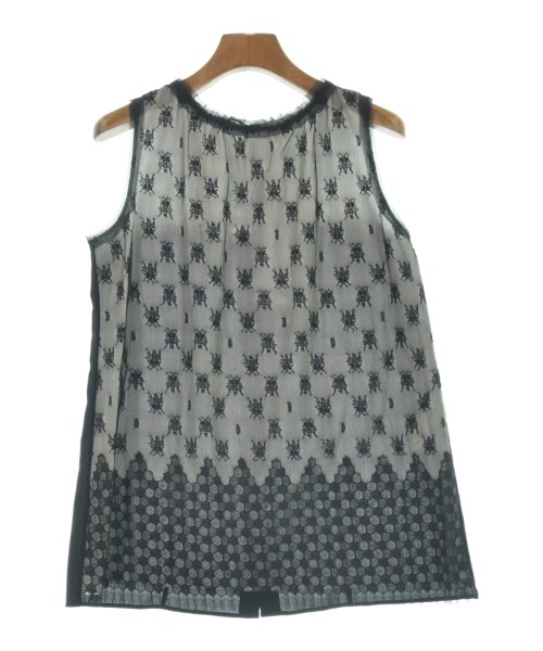 L'UNE(リュンヌ)ブラウス 黒 サイズ:L/LL/2200644606936