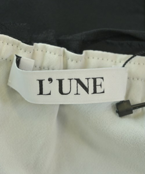 L'UNE（リュンヌ）ブラウス 黒 サイズ:L/LL レディース/2200644606936