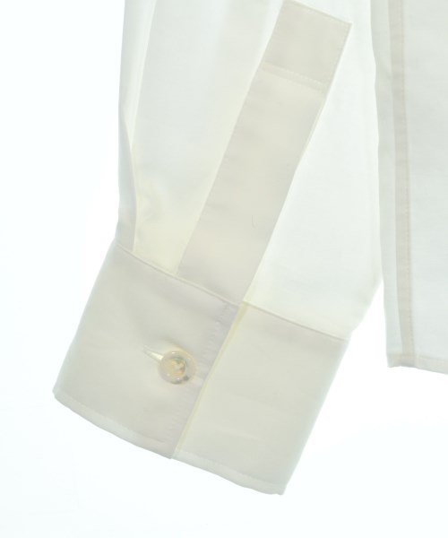 L'UNE（リュンヌ）カジュアルシャツ 白 サイズ:36(S位) レディース/2200665088018